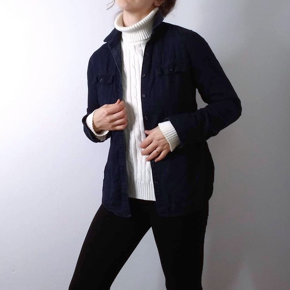 Dark Denim Shirt | A New Day Jean Jacket